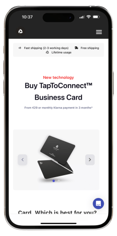 Stap 1. Kies uw TapToConnect-kaart